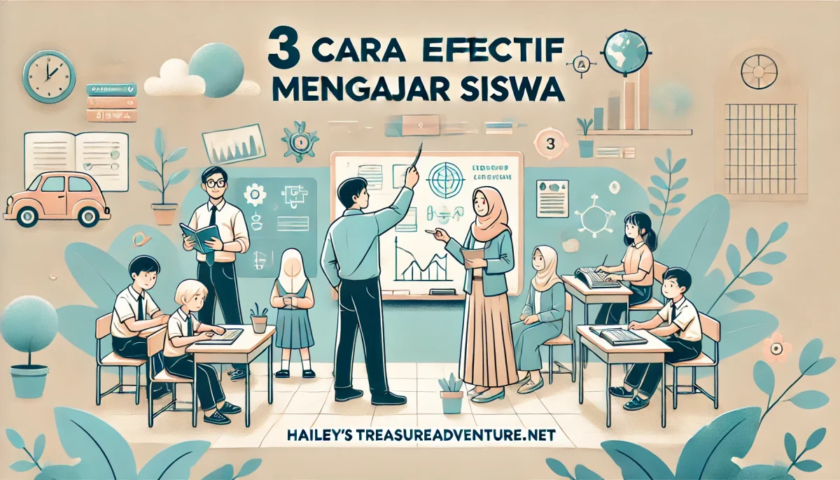 3 Cara Efektif Mengajar Siswa 1 3 Cara Efektif Mengajar Siswa