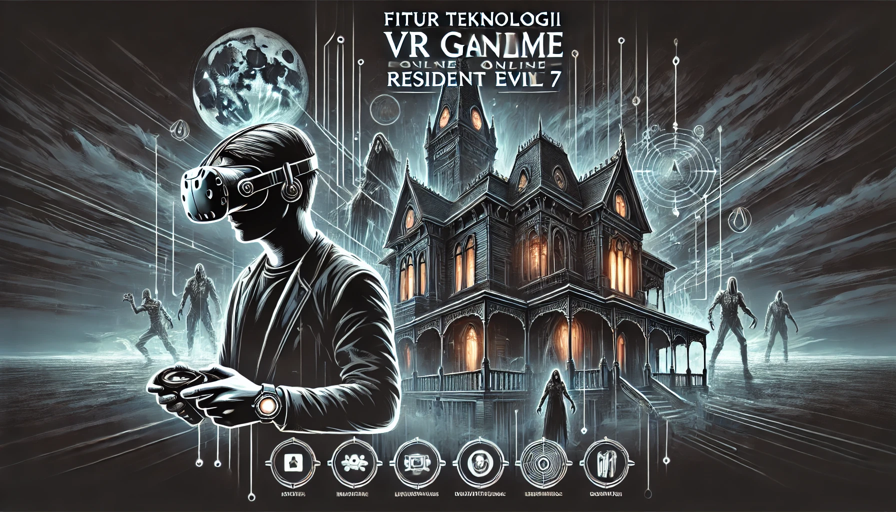 Fitur Teknologi VR Game Online Resident Evil 7