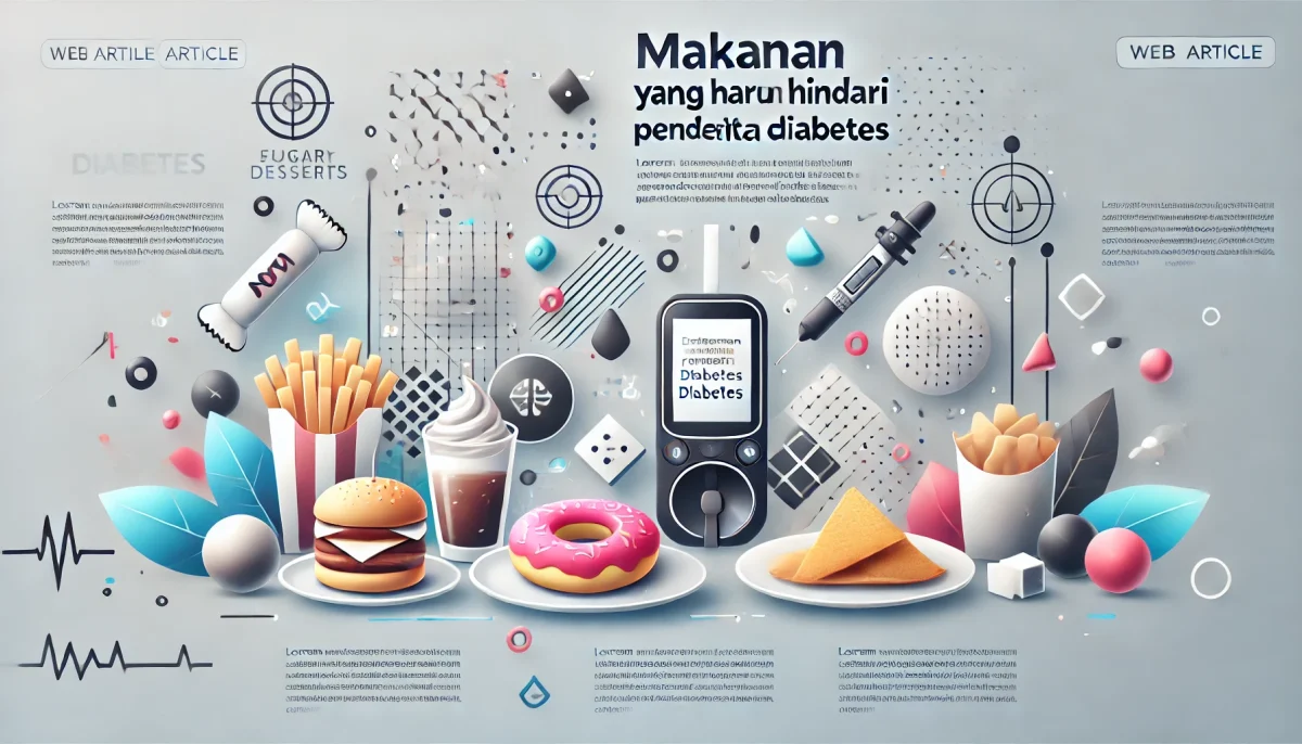 Makanan yang Harus Dihindari Penderita Diabetes