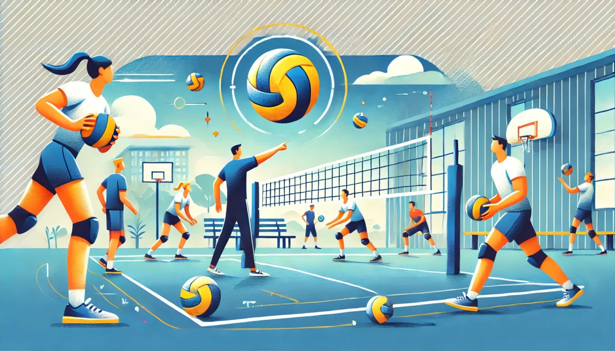 Teknik Dasar Bermain Bola Voli untuk Pemula