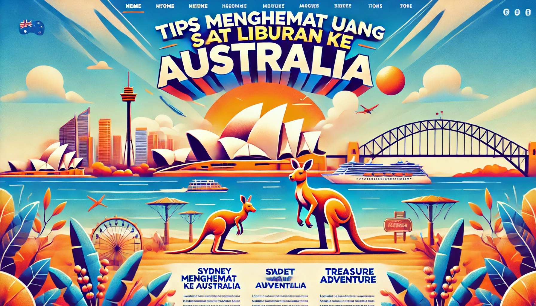 Tips Menghemat Uang Saat Liburan ke Australia