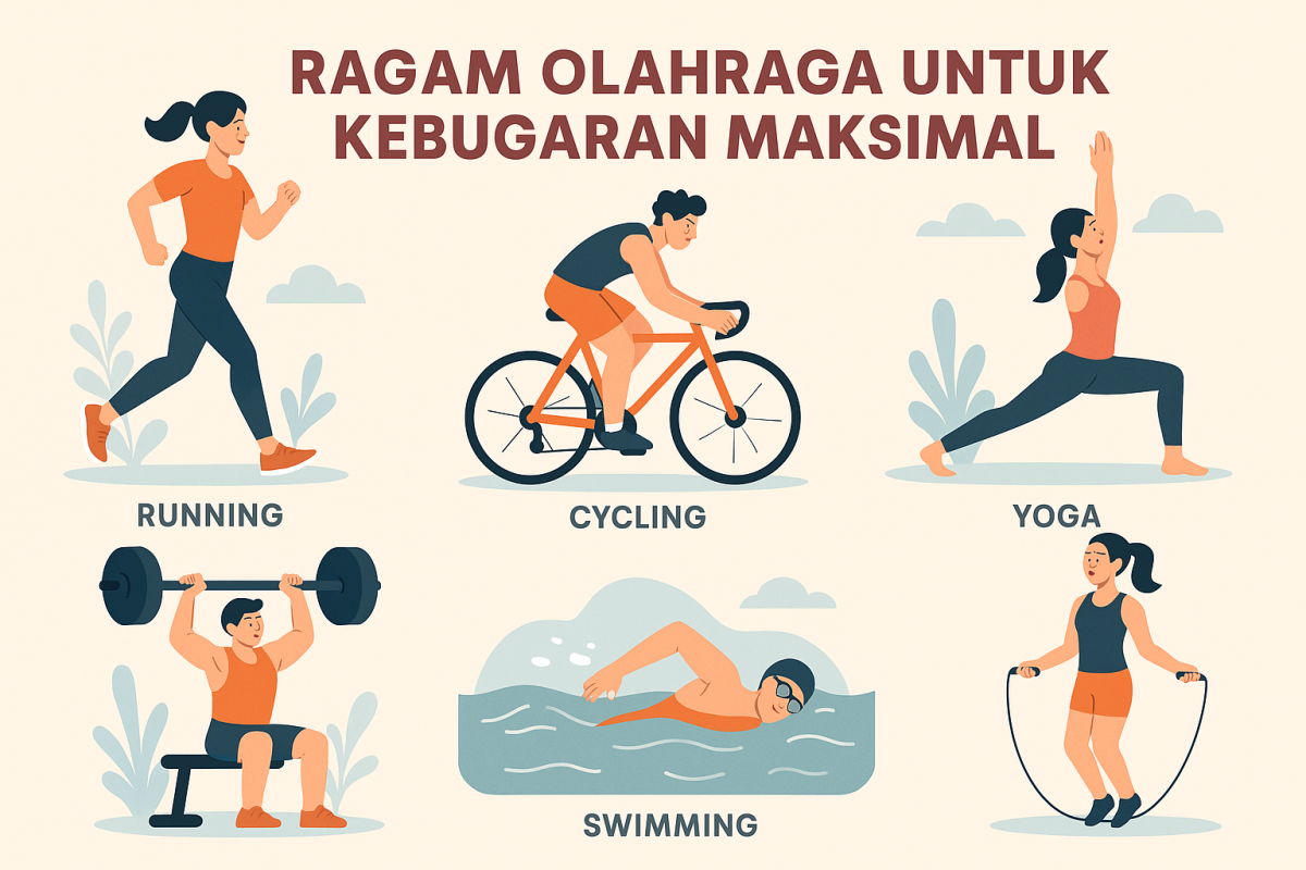 Ragam Olahraga Kebugaran Maksimal 1 Ragam Olahraga Kebugaran Maksimal