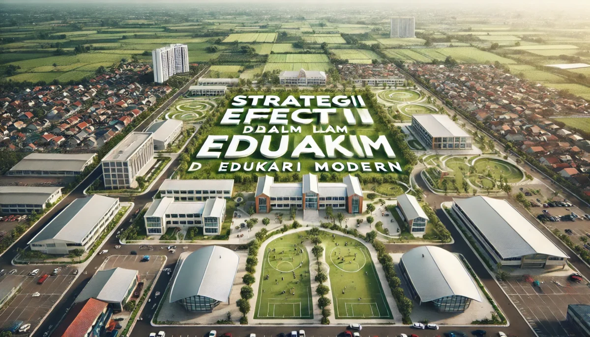 Strategi Efektif dalam Edukasi Modern