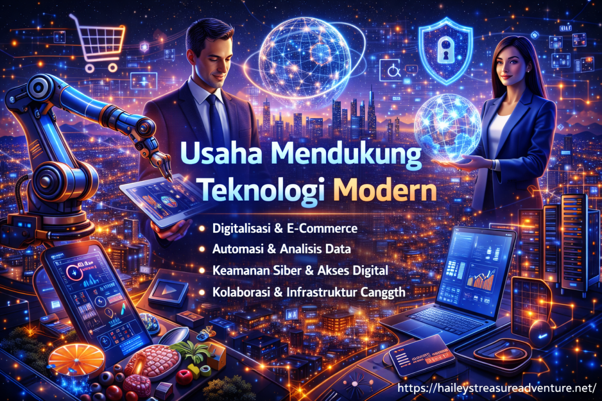 Usaha Mendukung Teknologi Modern