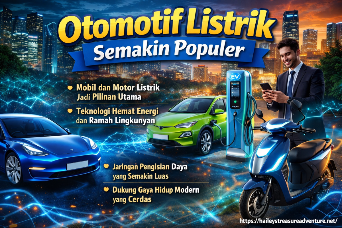 Otomotif Listrik Semakin Populer