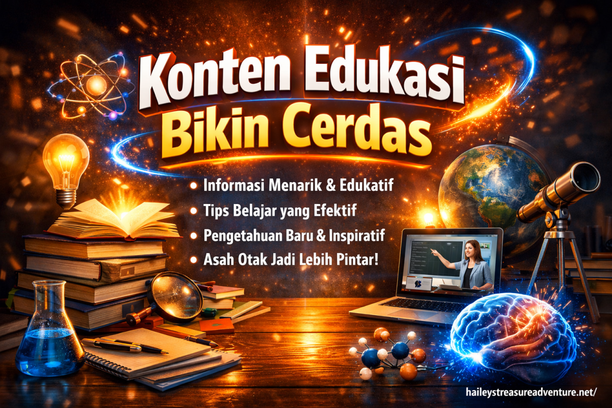 Konten Edukasi Bikin Cerdas
