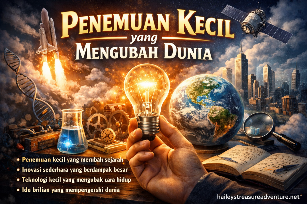 Penemuan Kecil yang Mengubah Dunia 1 Penemuan Kecil yang Mengubah Dunia